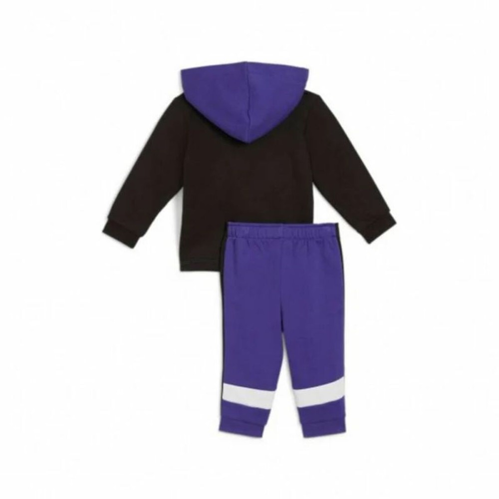 Kinder-Trainingsanzug Puma Minicats Colorblock Jogger Lila