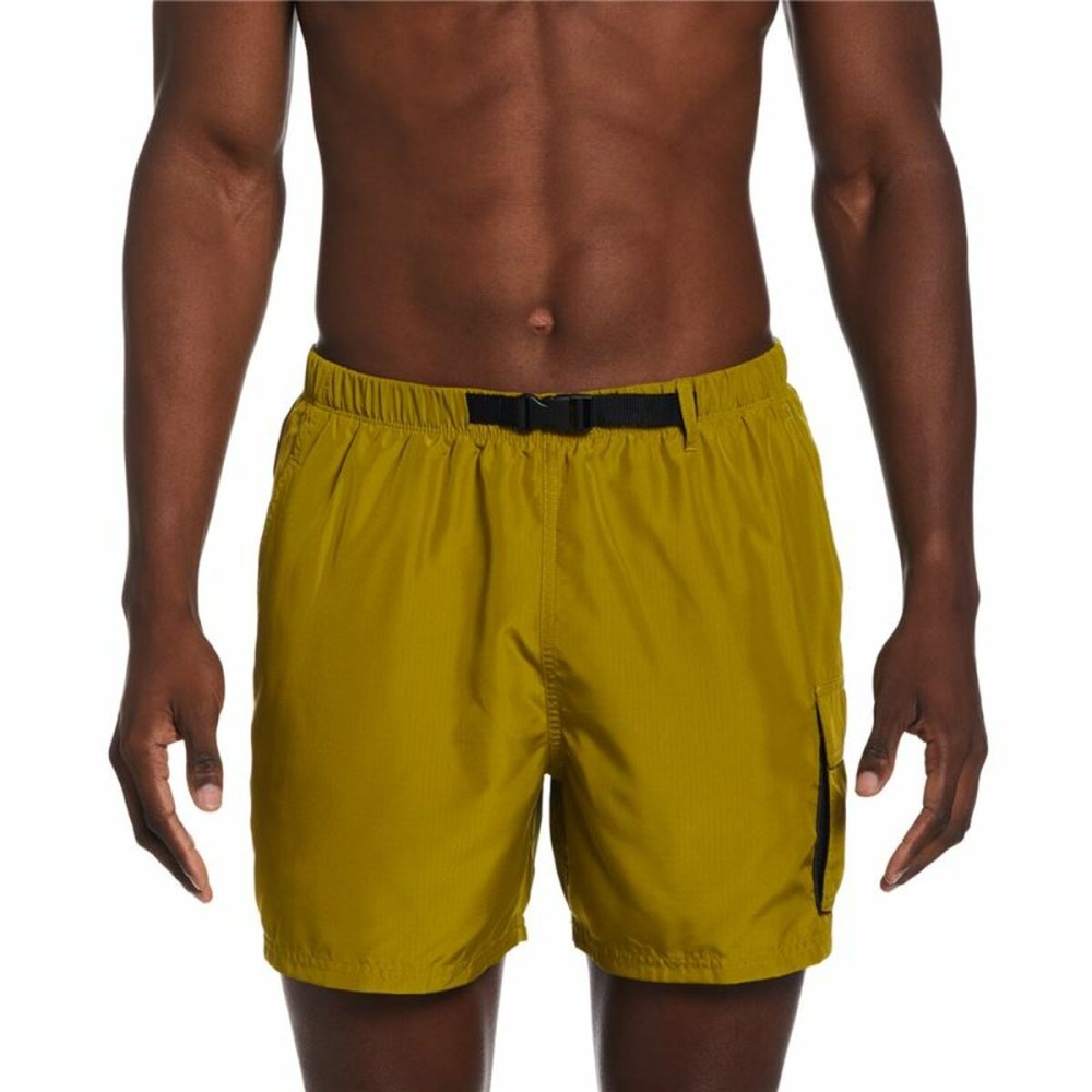 Herren Badehose Nike 5" Volley Gelb