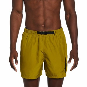 Herren Badehose Nike 5" Volley Gelb