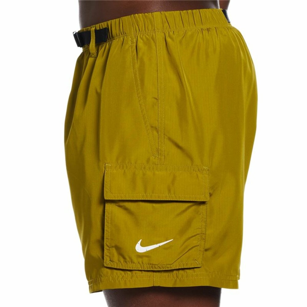 Herren Badehose Nike 5" Volley Gelb