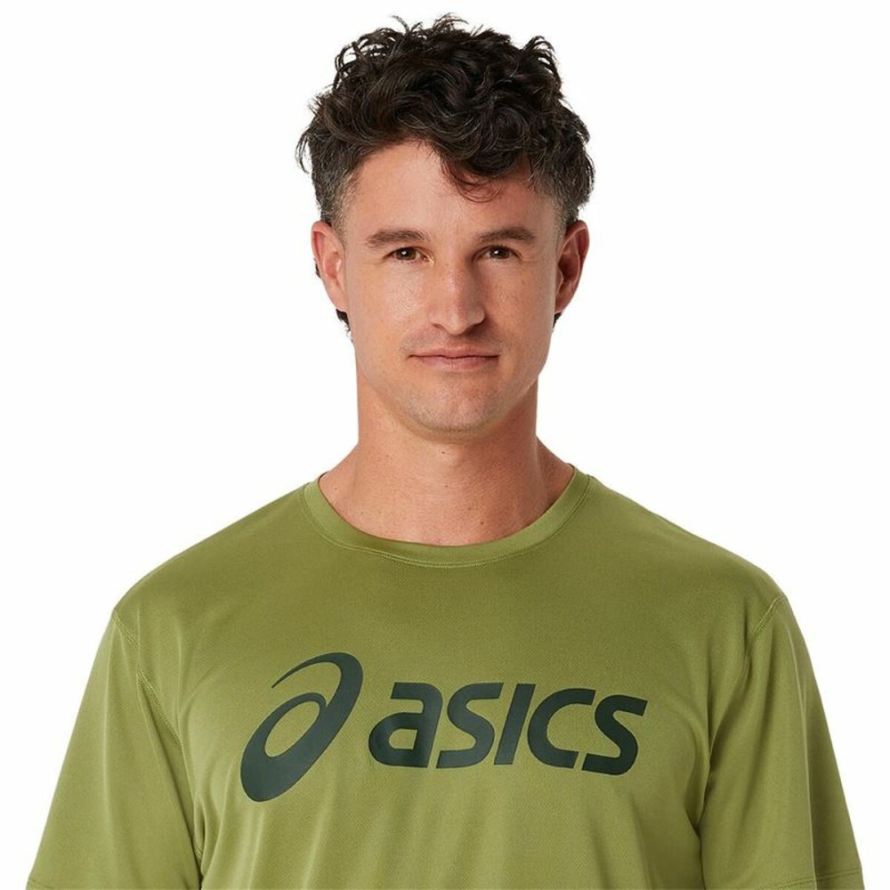 T-shirt à manches courtes homme Asics Core Top Vert militaire
