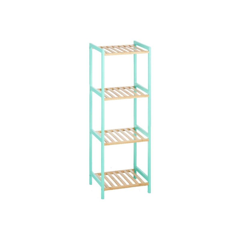 Bathroom Shelves 35 x 30 x 100 cm Natural Mint Bamboo Pine