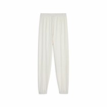 Long Sports Trousers Puma Studio Unwind White Lady