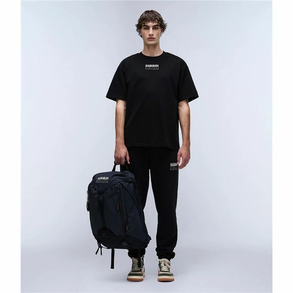 Men’s Short Sleeve T-Shirt Napapijri S-Premium Ss Black
