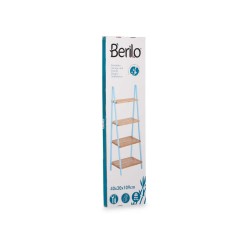 Bathroom Shelves Berilo WR5504-4-428 Blue Natural 40 x 109,3 x 30 cm