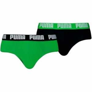 Slips Puma Noir Vert