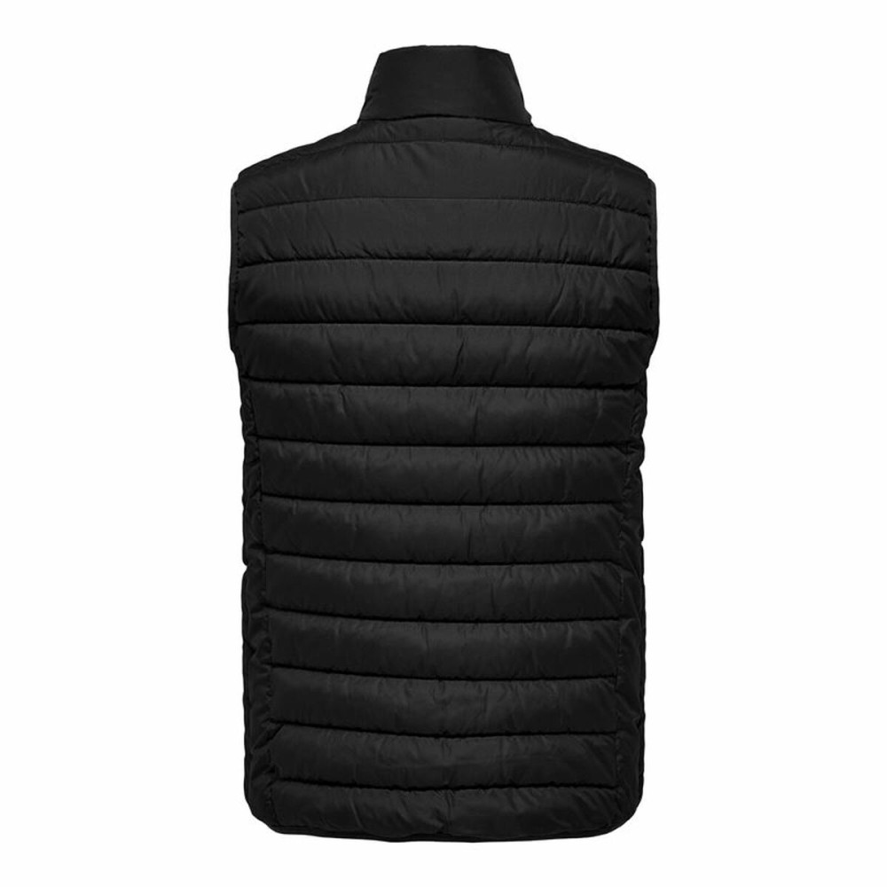 Men's Sports Gilet Only & Sons brody Quilt Black