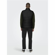 Men's Sports Gilet Only & Sons brody Quilt Black