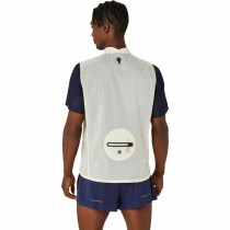 Unisex Sports Gilet Asics Metarun Packable Gilet Beige