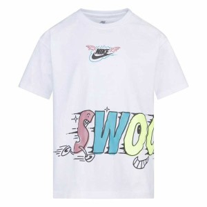 Kurzarm-T-Shirt für Kinder Nike KT-S/S Knit Weiß