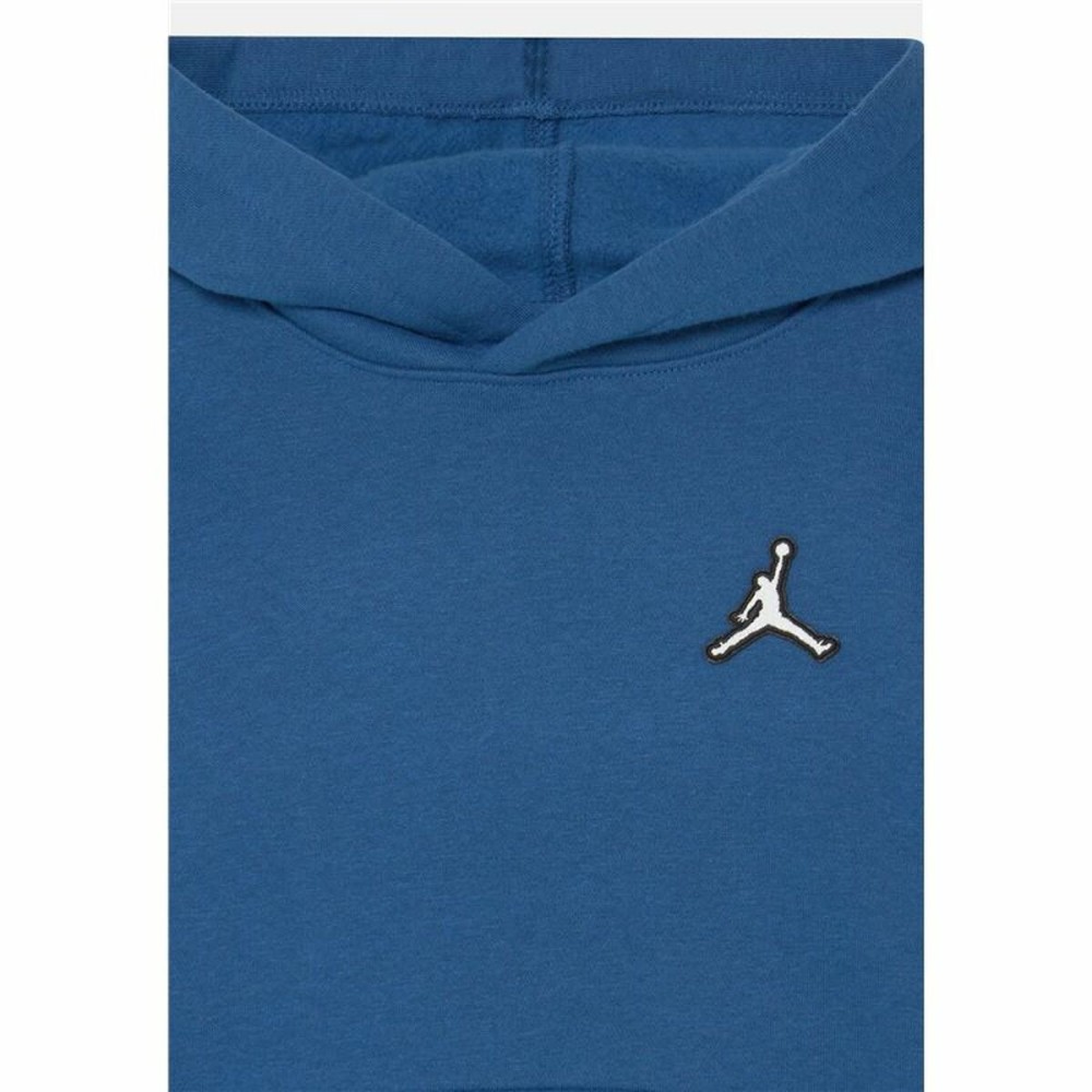 Ensemble de Sport pour Bébé Jordan Mj Essentials Flc Po Set Bleu 2 Pièces