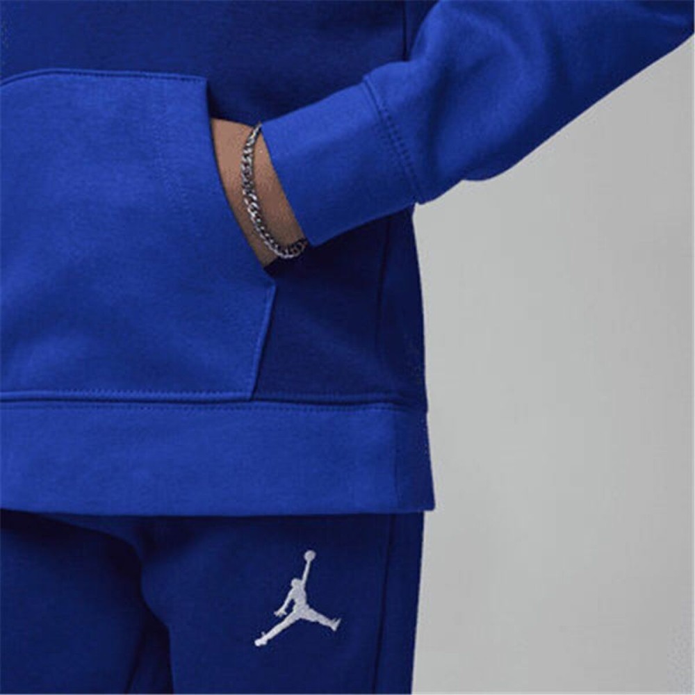 Children's Sports Outfit Jordan Mj Essentials Flc Po Set Blue 2 Pieces