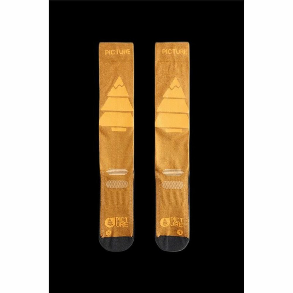 Sports Socks Picture Wooling Orange