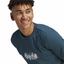 T-Shirt Adidas Myst Linear Blau (M)