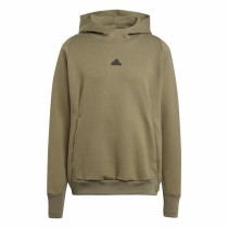 Men’s Hoodie Adidas Z.N.E. Pr Brown Ocre