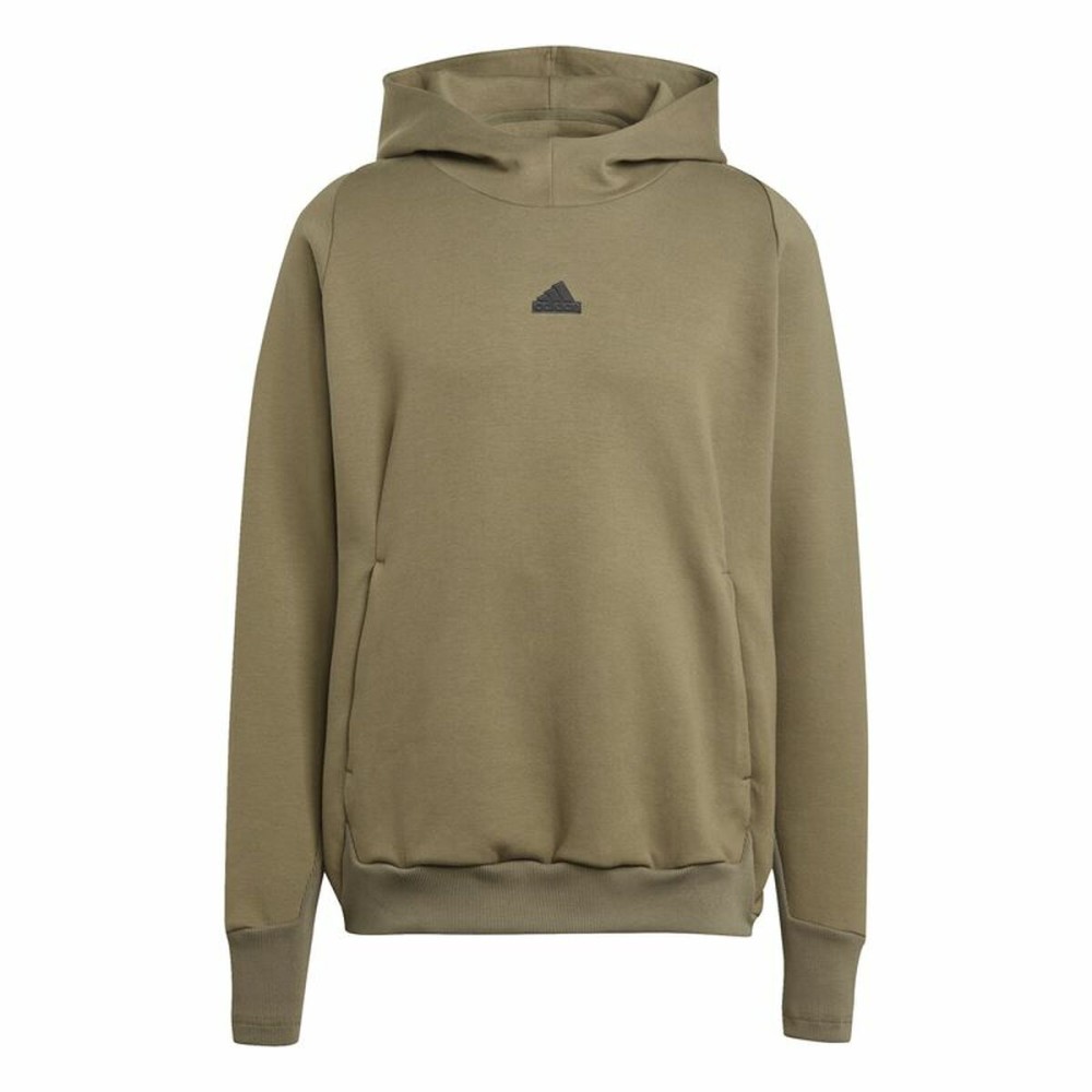 Men’s Hoodie Adidas Z.N.E. Pr Brown Ocre