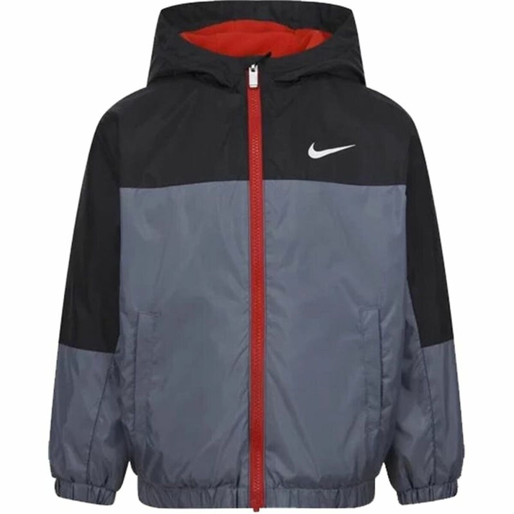 Jacke Für Kinder Nike Fleece Lined Grau