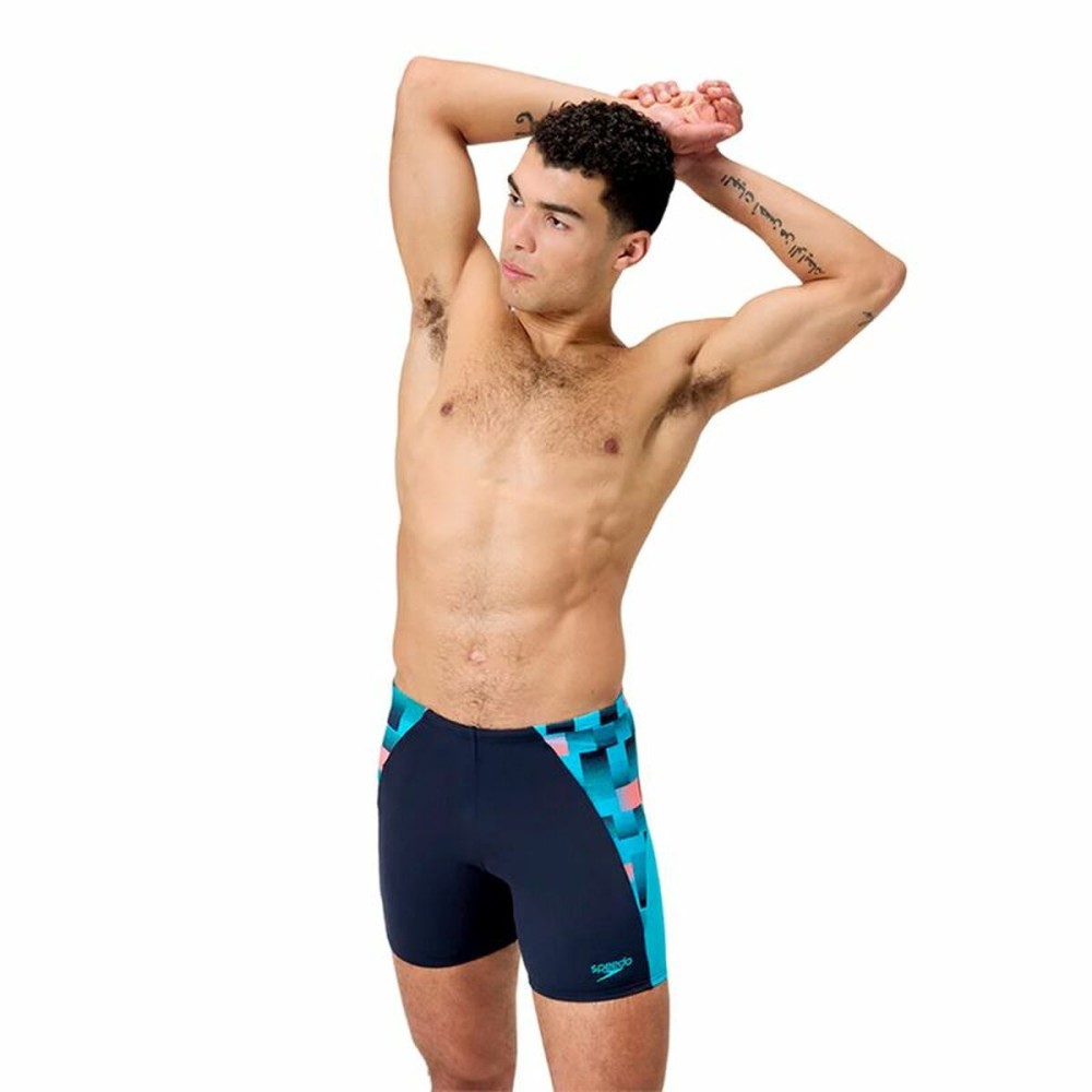 Men’s Bathing Costume Speedo Eco End+ Max Splice Mid Black