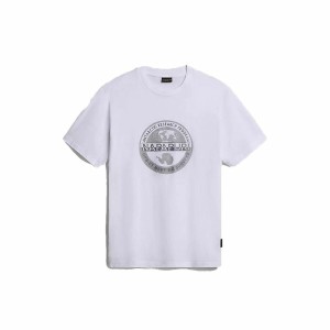 Kurzärmliges Sport T-Shirt Napapijri S-Bollo Ss 1 Weiß