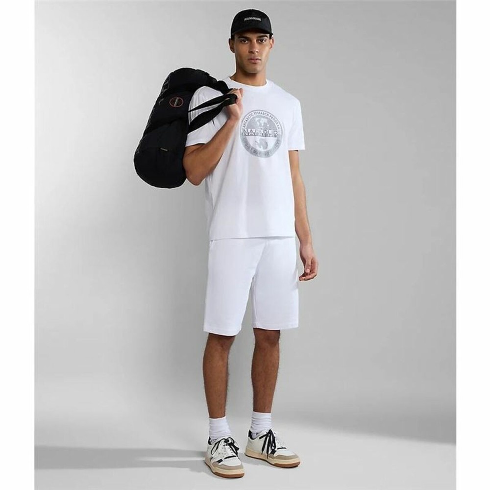 Kurzärmliges Sport T-Shirt Napapijri S-Bollo Ss 1 Weiß