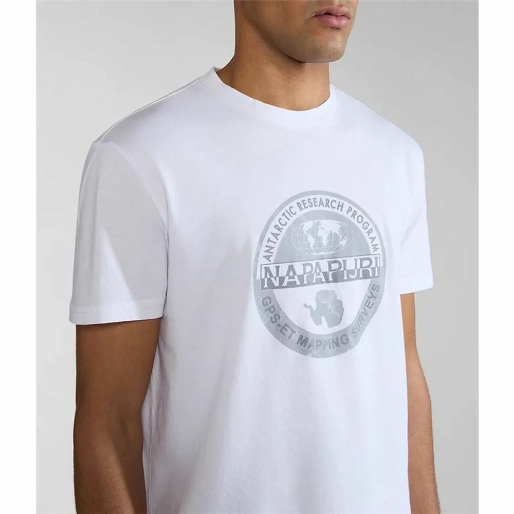Kurzärmliges Sport T-Shirt Napapijri S-Bollo Ss 1 Weiß