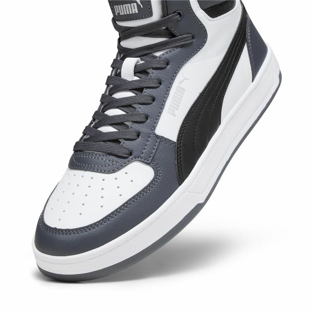 Chaussures casual Puma Caven 2.0 Mid Blanc Gris foncé