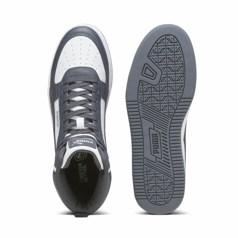 Chaussures casual Puma Caven 2.0 Mid Blanc Gris foncé