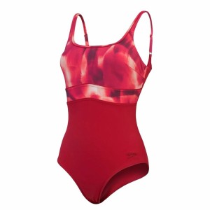 Women’s Bathing Costume Speedo Shaping Contour Red