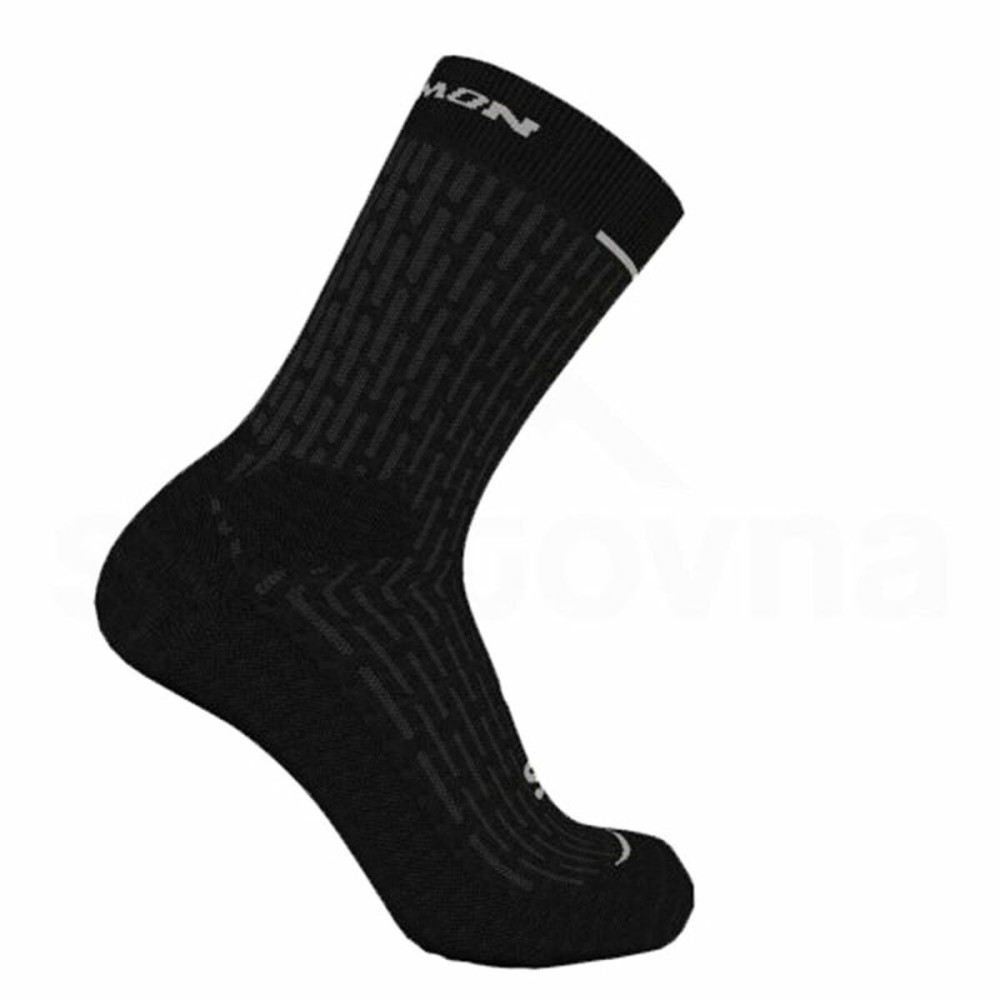 Sportsocken Salomon Ultra Glide Schwarz