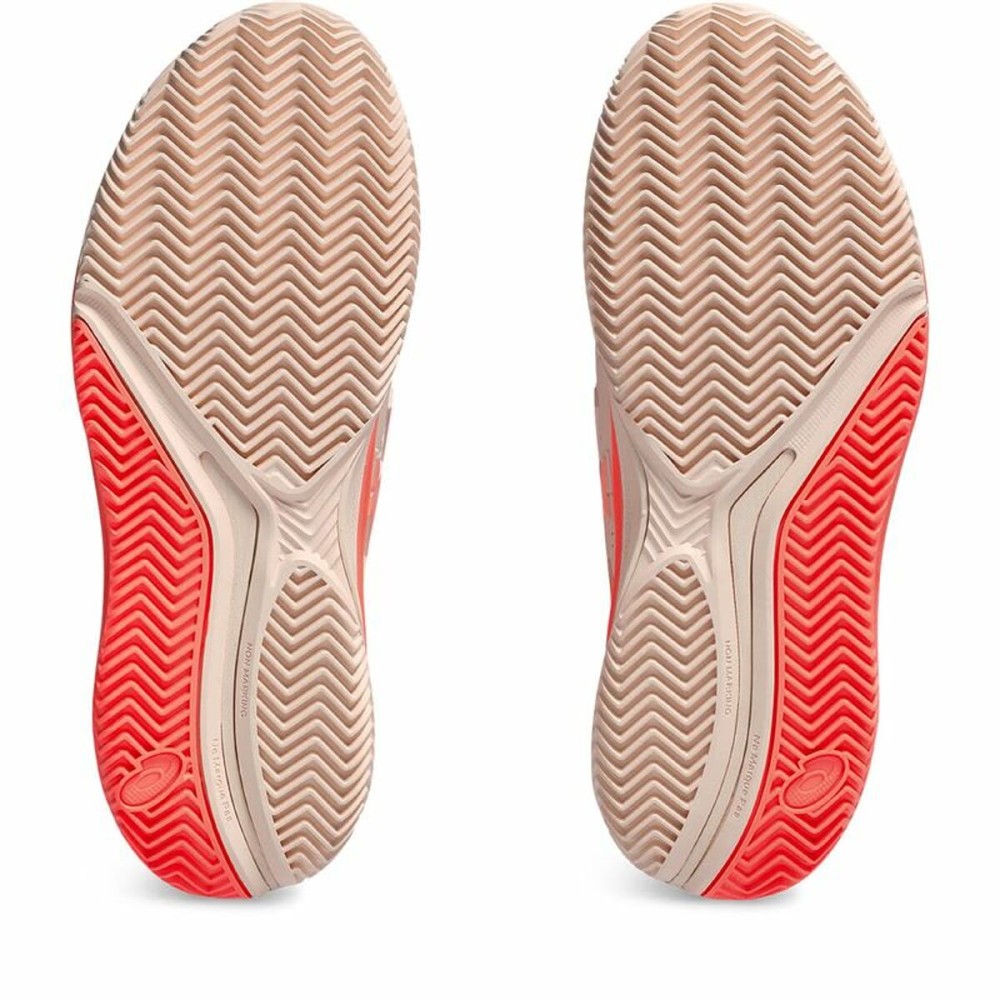 Tennisschuhe für Frauen Asics Gel-Resolution 9 Clay Lachsfarben