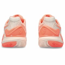 Tennisschuhe für Frauen Asics Gel-Resolution 9 Clay Lachsfarben
