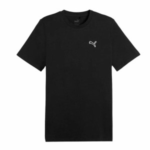 Men’s Short Sleeve T-Shirt Puma Black