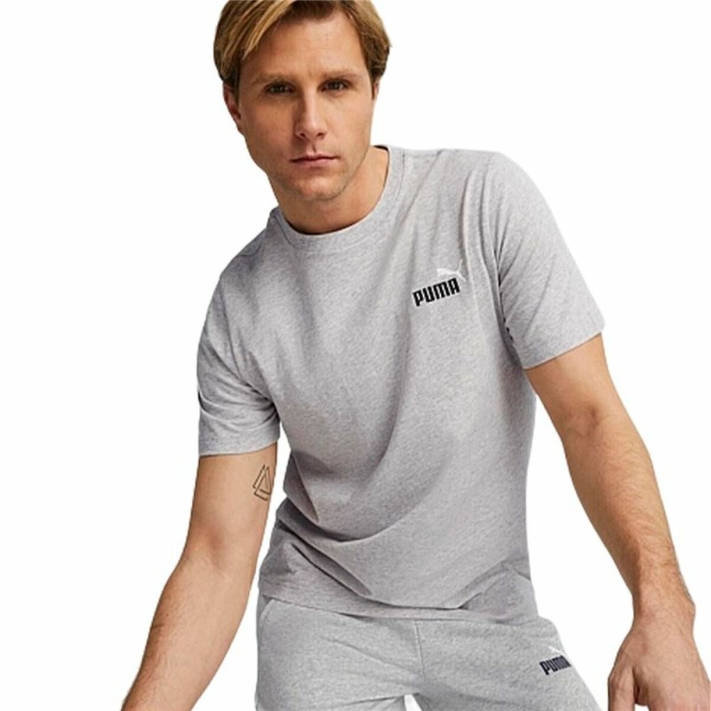 Men’s Short Sleeve T-Shirt Puma Essentials+ 2 Col Small