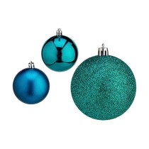 Set of Christmas balls Krist+ 00831 Blue Plastic Ø 7 cm (12 Units)