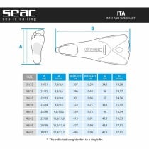 Snorkel Fins Seac Pinne Ita Indigo