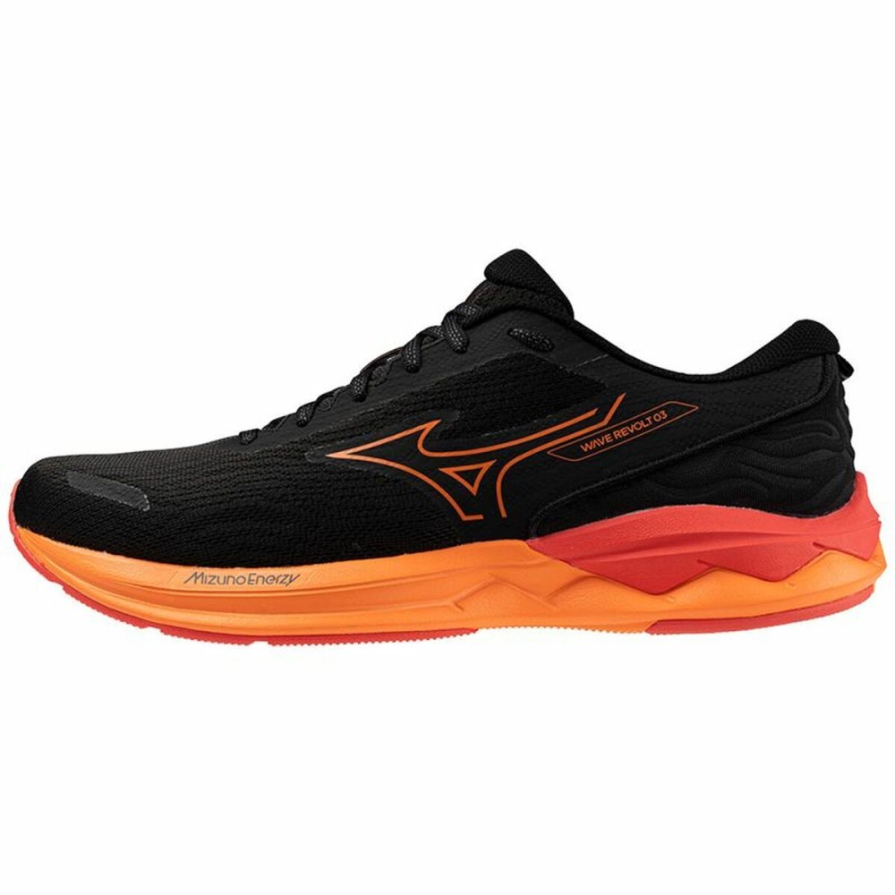 Running Shoes for Adults Mizuno Wave Revolt 3 Black