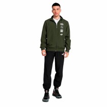 Jogginghose für Erwachsene Puma Woven Graphic Suit Cl grün Herren