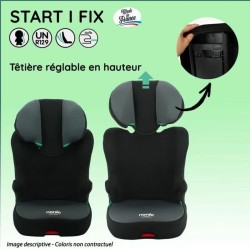 Siège de Voiture Nania START Rouge ISOFIX