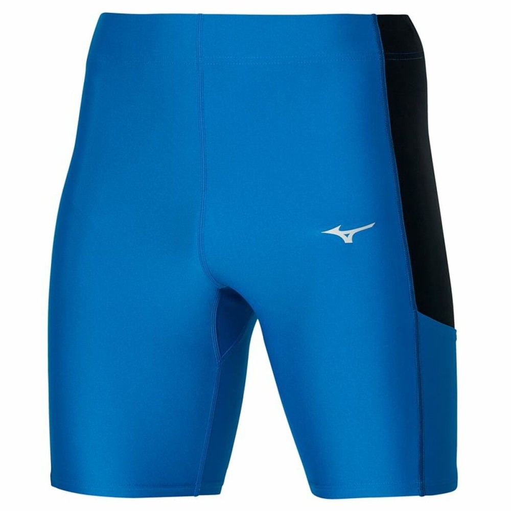 Sportliche Herren-Strumpfhosen Mizuno Impulse Core Mid Blau
