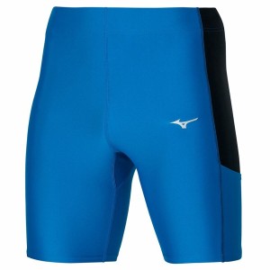Sportliche Herren-Strumpfhosen Mizuno Impulse Core Mid Blau