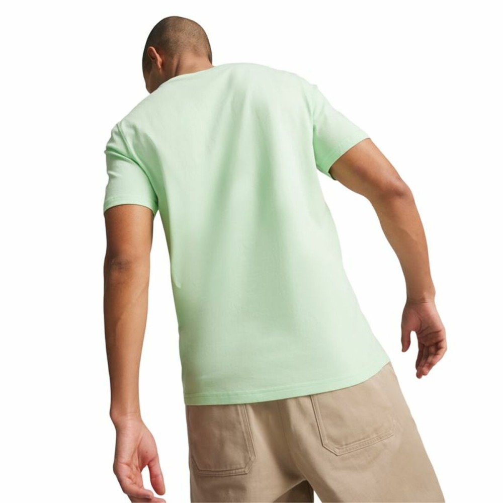 Herren Kurzarm-T-Shirt Puma POWER Graphic Türkis