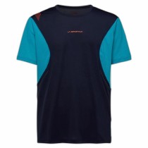 Kurzärmliges Sport T-Shirt La Sportiva Resolute Marineblau