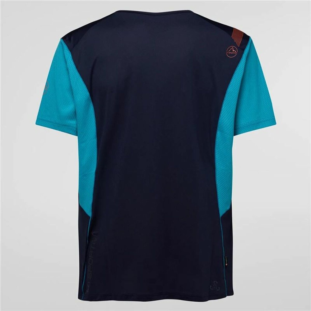 Kurzärmliges Sport T-Shirt La Sportiva Resolute Marineblau