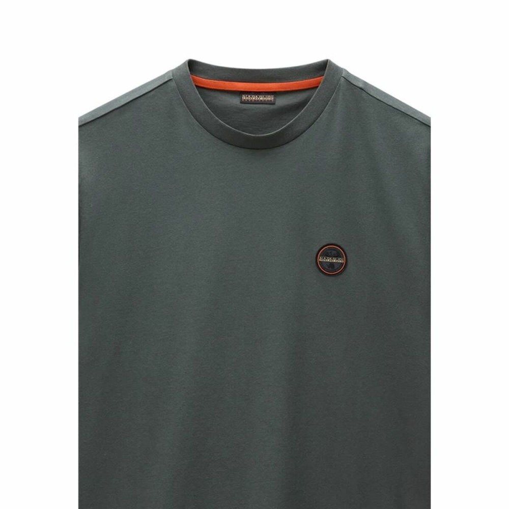 Men’s Short Sleeve T-Shirt Napapijri S-Badge Ss
