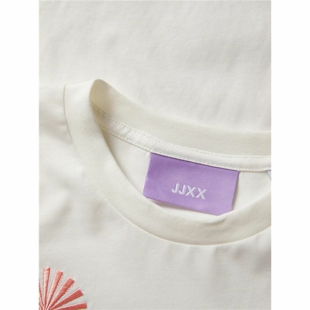 T-shirt à manches courtes femme Jack & Jones Jxpaige Blanc