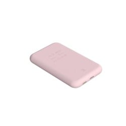 Powerbank mit kabellosem Ladegerät Kreafunk Rosa 5000 mAh