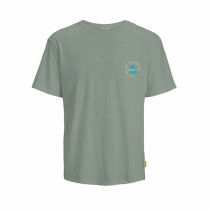 Kurzarm-T-Shirt für Kinder Jack & Jones Jcofast Print Tee Ss Grau