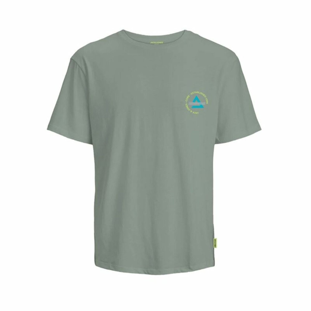 Kurzarm-T-Shirt für Kinder Jack & Jones Jcofast Print Tee Ss Grau