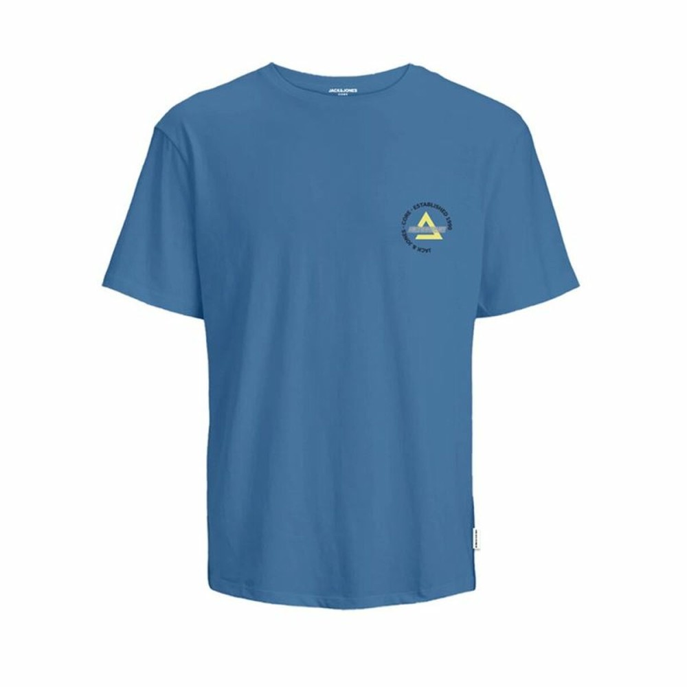 Kurzarm-T-Shirt für Kinder Jack & Jones Jcofast Print Tee Ss Blau