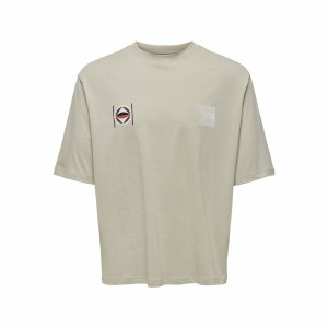 T-shirt à manches courtes homme Only & Sons Onslenny Ovz Element Gris